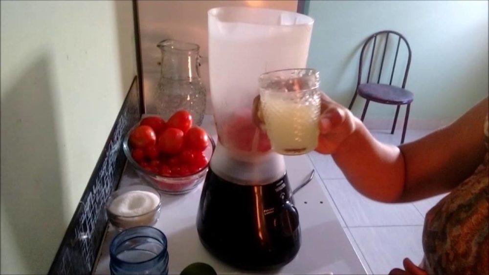 Suco de tomate  Confira como fazer