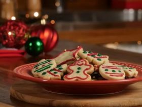biscoitos decorados para o natal