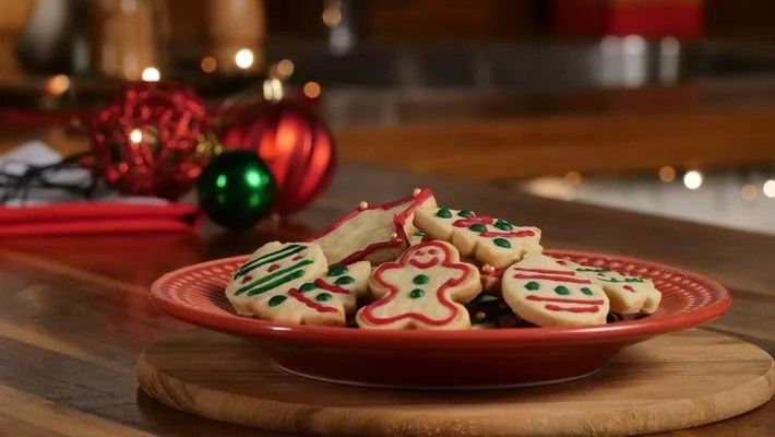 Biscoitos Decorados para o Natal