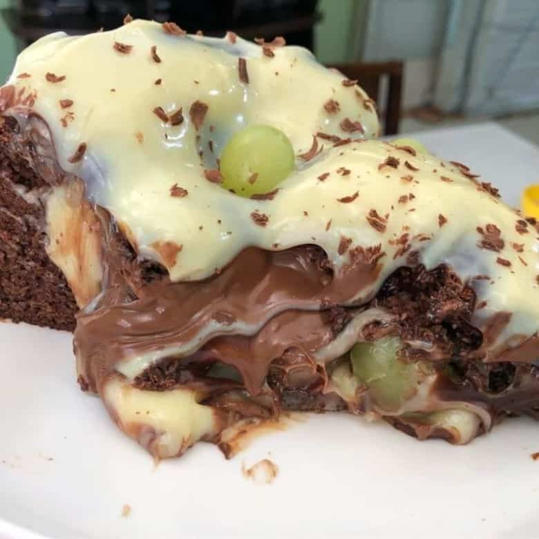 bolo bombom de uva maravilhoso