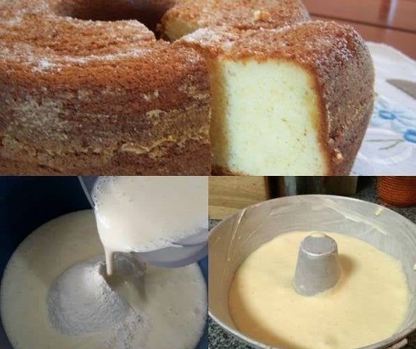 bolo de iogurte