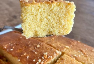 bolo de fubá delicioso