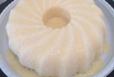 bolo de tapioca cremoso