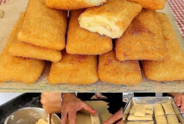 cigarrete de presunto e queijo delicioso
