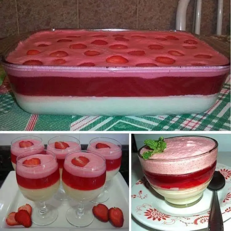 creme de leite condensado com gelatina