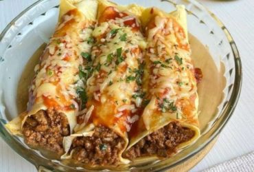 deliciosas panquecas de carne moÍda (natal)