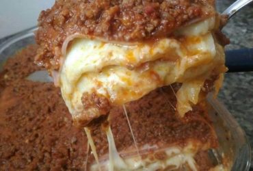 lasanha de carne moída maravilhosa