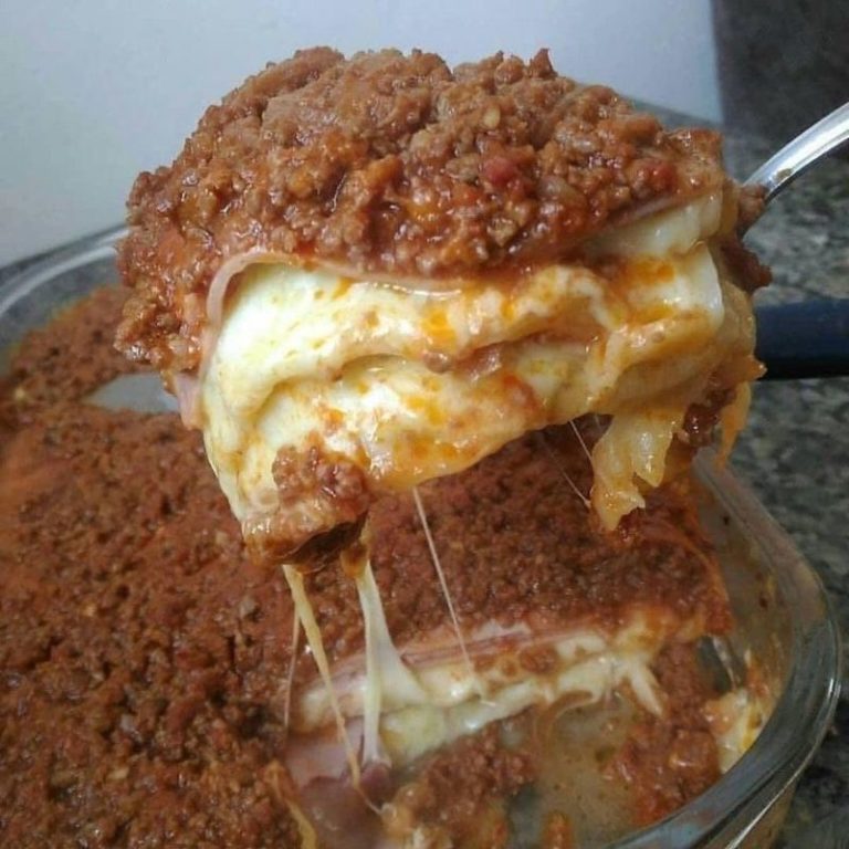 lasanha de carne moída maravilhosa