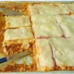 lasanha de frango simples com molho branco delicia