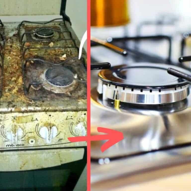 limpar fogão e deixa lo brilhando