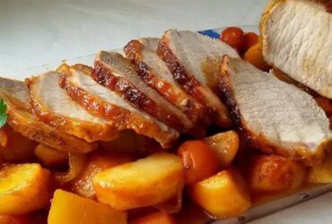 lombinho com batatas coradas (natal)