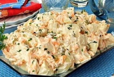 maionese deliciosa de batata delicioso pro ano novo