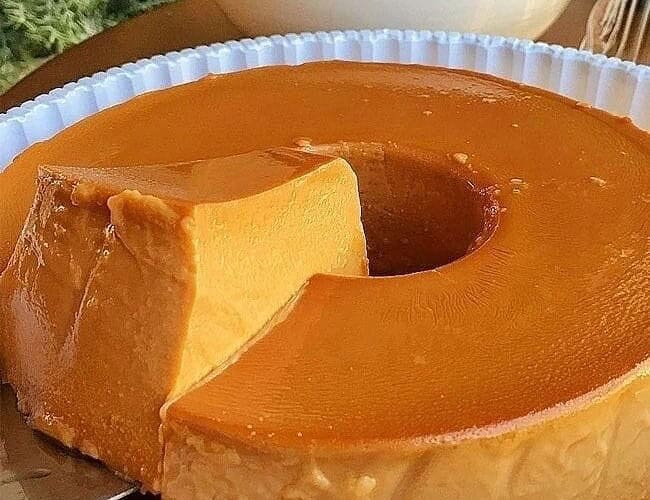 pudim de doce de leite