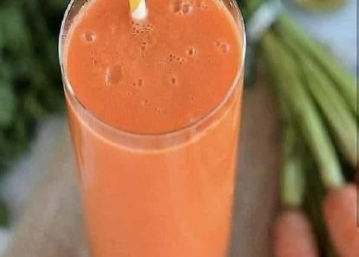 receita de suco detox de cenoura