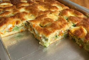 torta de legumes leve