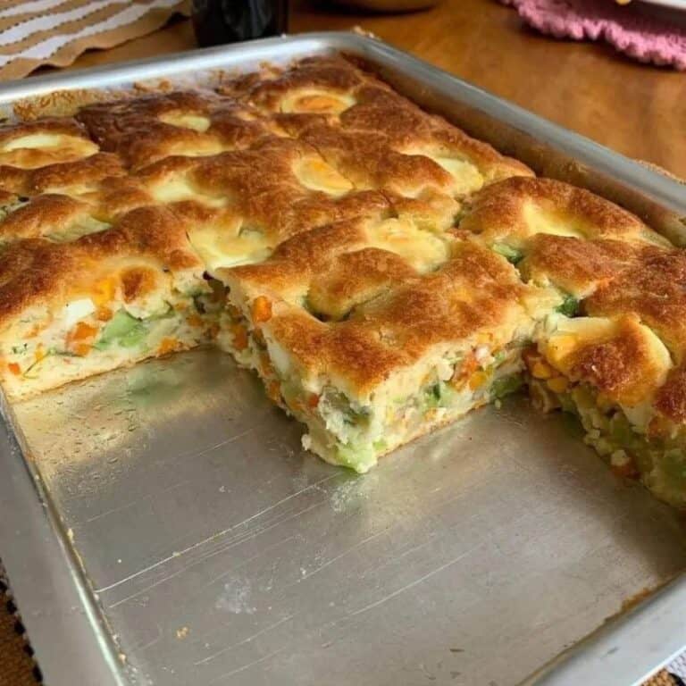 torta de legumes leve