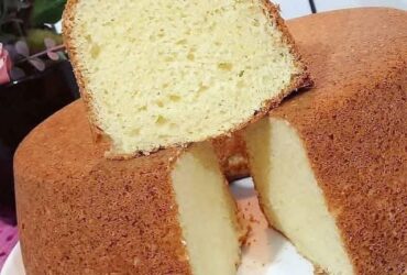 bolo de creme de leite delicioso
