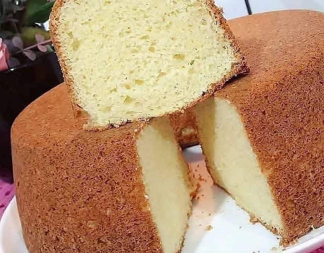 bolo de creme de leite delicioso