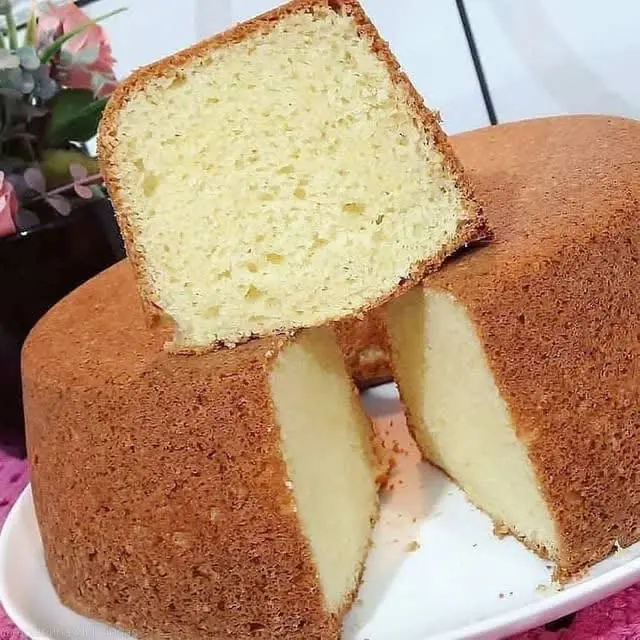 bolo de creme de leite delicioso