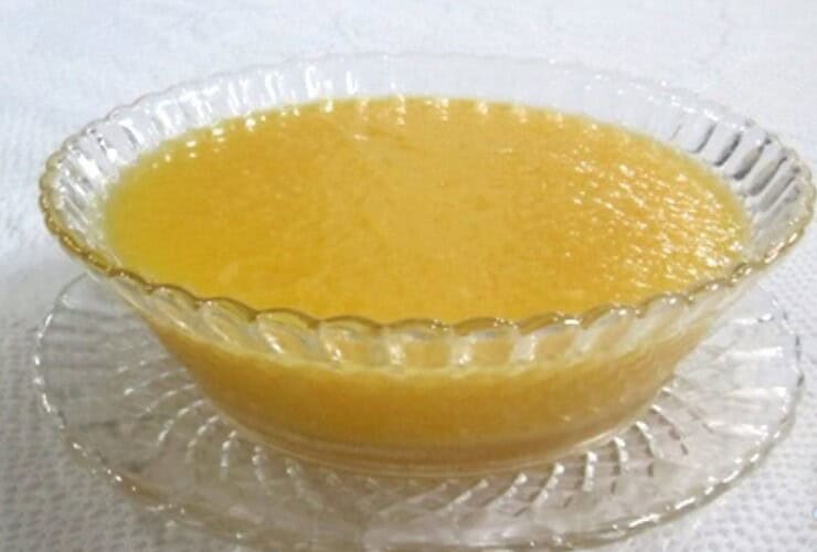 baba de moça de laranja