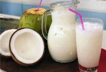 batida de vodka com coco