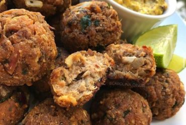 bolinho de atum saudável