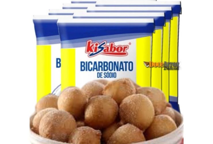 bolinho de chuva com bicarbonato