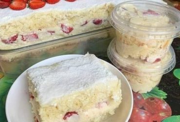 bolo gelado de travessa