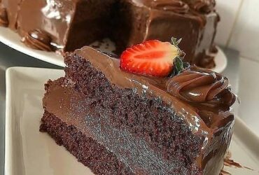 bolo mousse de chocolate maravilhoso