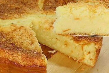 bolo cocada fácil e delicioso