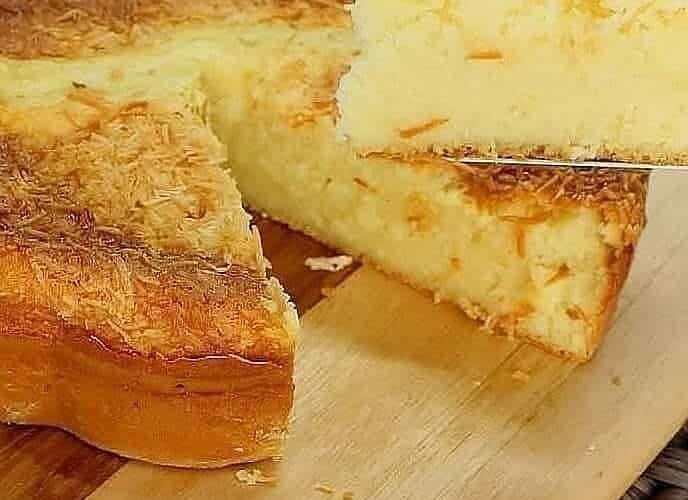 bolo cocada fácil e delicioso