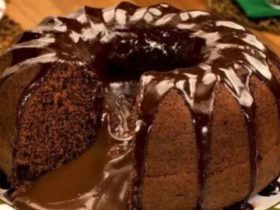 bolo de chocolate de liquidificador