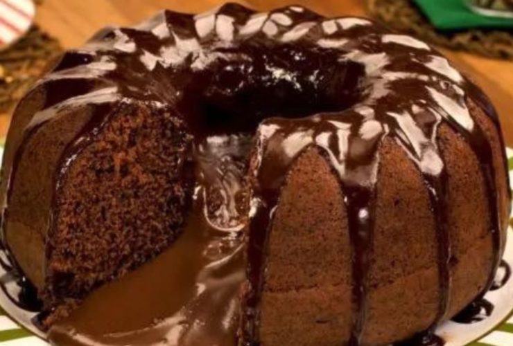 bolo de chocolate de liquidificador