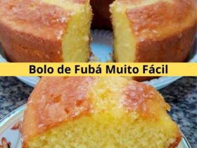 bolo de fubá muito fácil delicioso