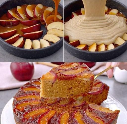 bolo de maçã 🍎 receita fácil e deliciosa