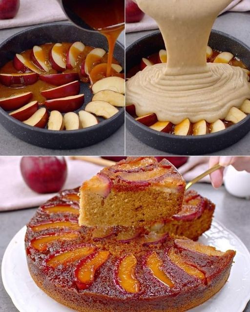 bolo de maçã 🍎 receita fácil e deliciosa