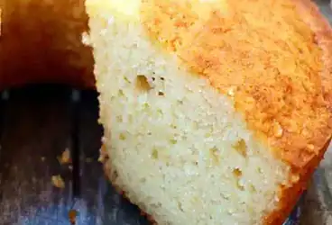 bolo de arroz cru