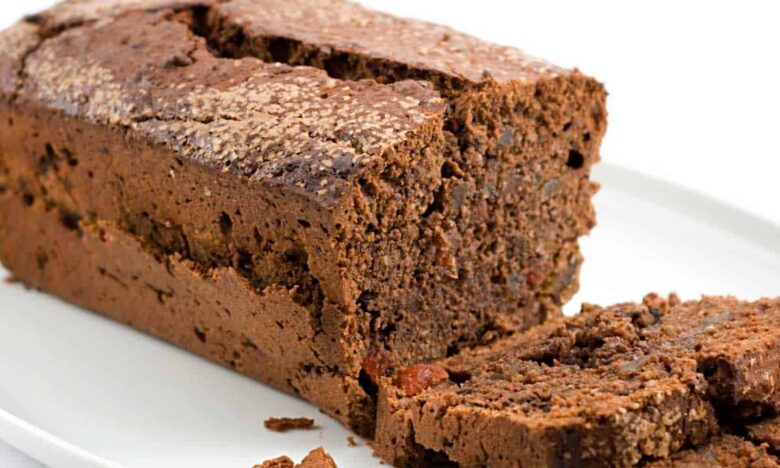 bolo de banana e cacau