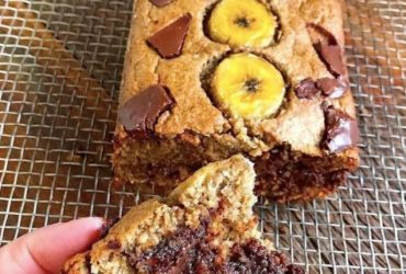 bolo de banana simples