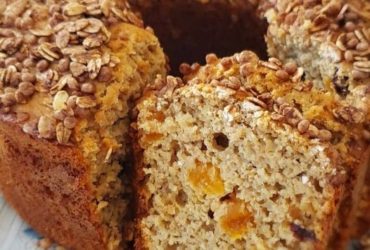 bolo de frutas, delicioso e nutritivo