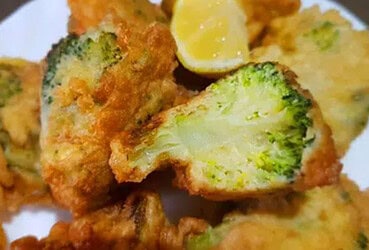 brócolis a milanesa