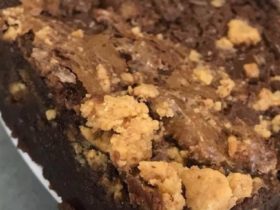 brownie de paçoca