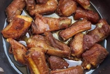 costelinha de porco na panela de pressÃo