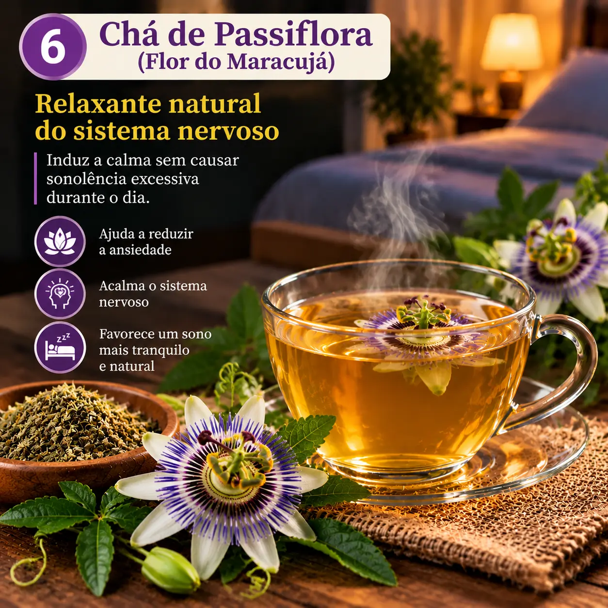 Chá de Passiflora