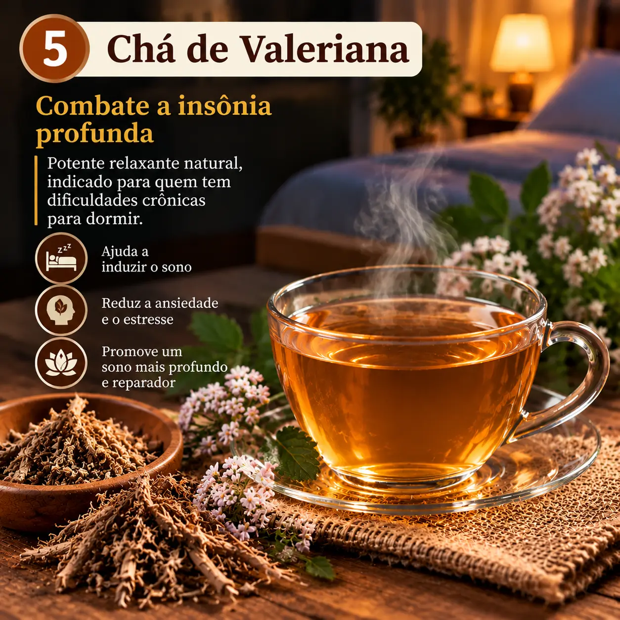 Chá de Valeriana