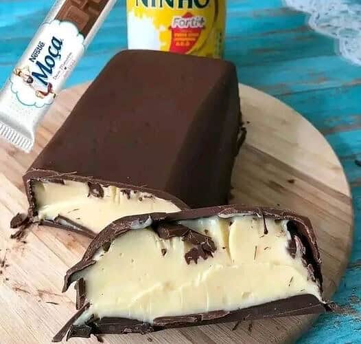 chocolate moça fake