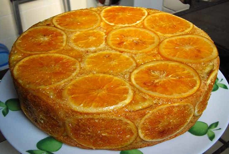 como fazer bolo de laranja com casca muito delicioso