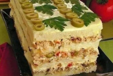 como fazer torta gelada de pão