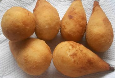 coxinha com massa de maionese