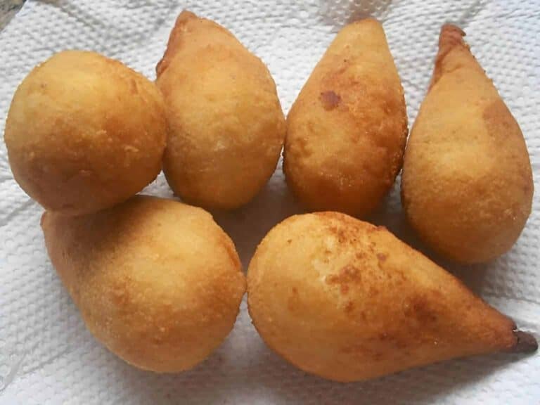 coxinha com massa de maionese